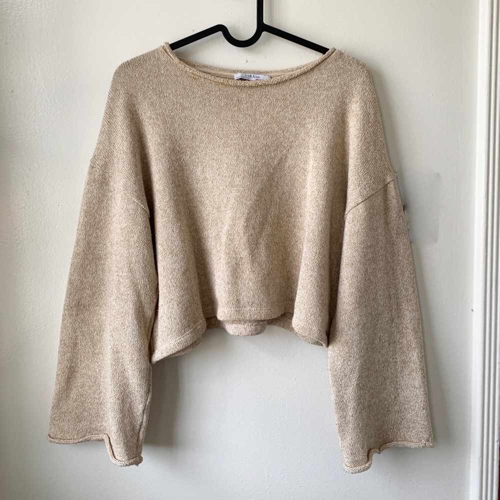 Zara wide-sleeved pullover